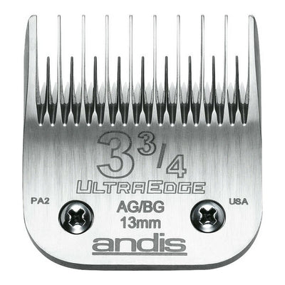 Barberblade Andis 3 3/4 Stål Chromsalt