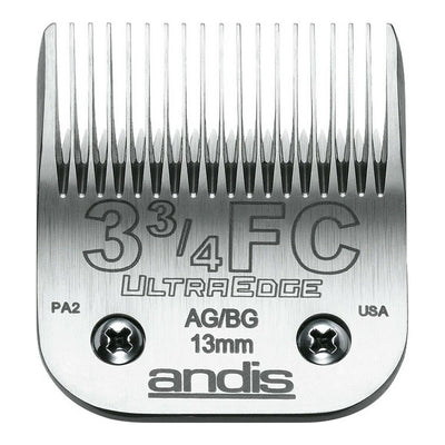Barberblade Andis 3 3/4FC Stål Chromsalt