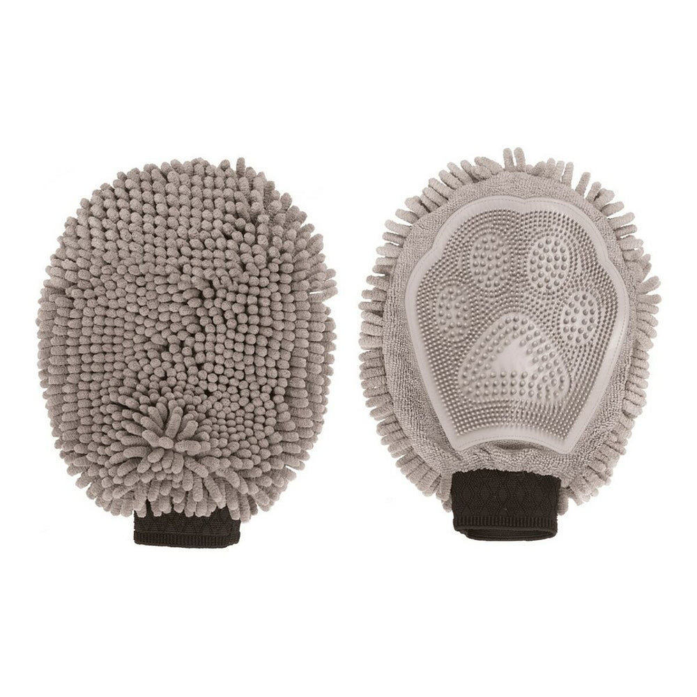 Bath Mitten Dog Gone Smart Grå (25 x 18 cm)