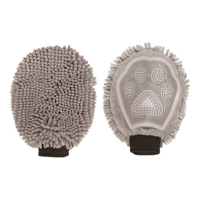 Bath Mitten Dog Gone Smart Grå (25 x 18 cm)