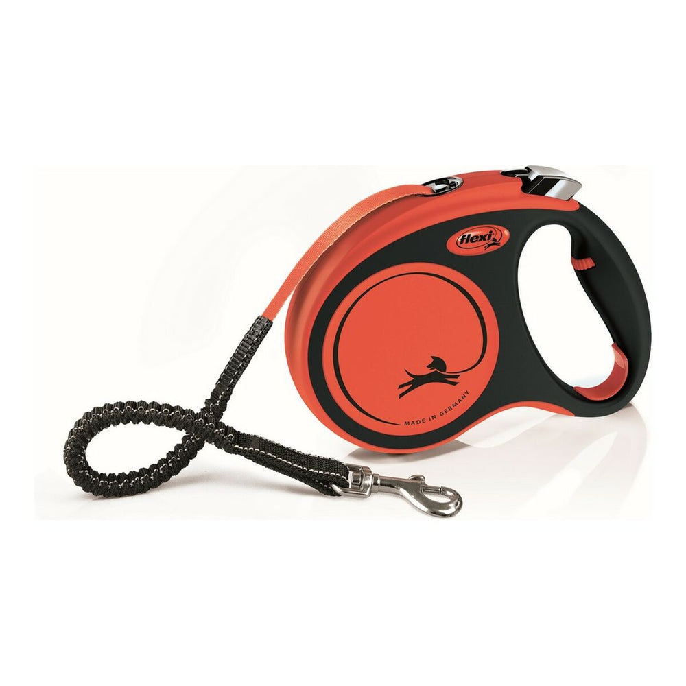 Hundebly Flexi XTREME 5 m Orange Størrelse M