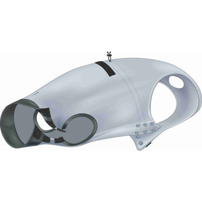 Kropsbeskytter til hunde Trixie Grå L