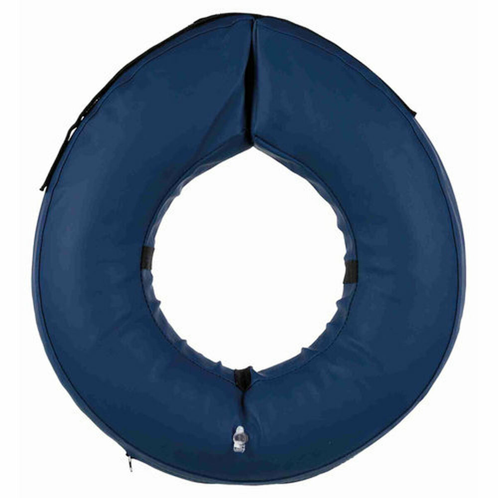 Beskyttelseskrave til hund Trixie Blå Oppustelige ting (40-45 cm)