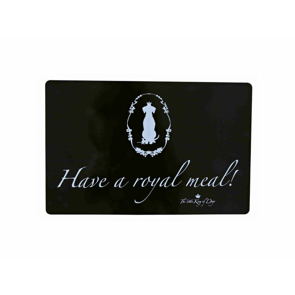 Borddug Trixie Have a royal meal Sort Plastik 44 × 28 cm