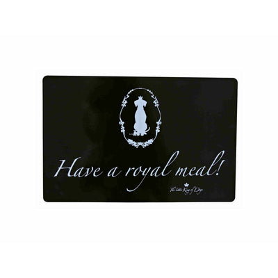 Borddug Trixie Have a royal meal Sort Plastik 44 × 28 cm