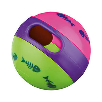 2-i-1 Treat Dispenser Legetøj til kæledyr Trixie Plastik Ø 6 cm