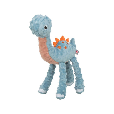 Plush legetøj til hunde Trixie Blå Orange Polyester Dinosaur 38 cm