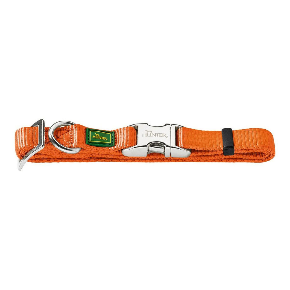 Hundehalsbånd Hunter Alu-Strong Orange M 30-45 cm