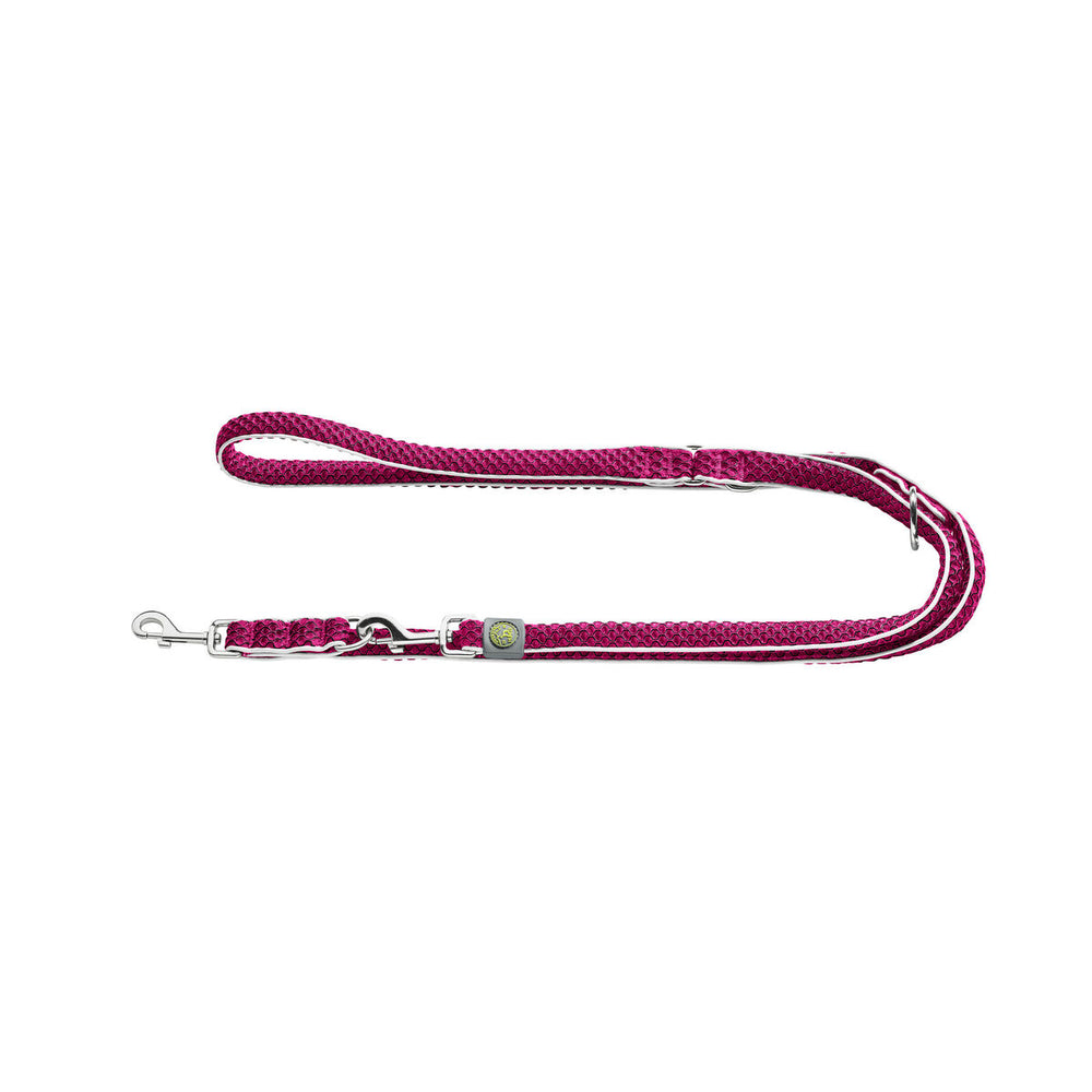 Hundebly Hunter Fuchsia 2 m Justerbar