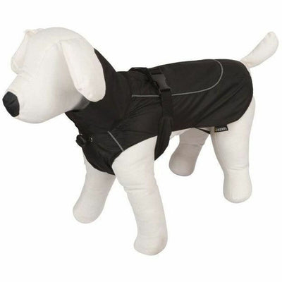 Hund regnfrakke Kerbl Sort 50 cm XL