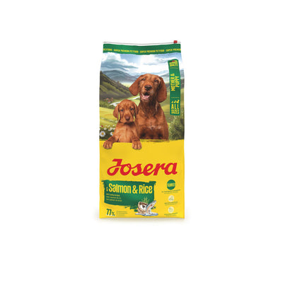 Foder Josera Mother&Puppy Laksefarvet Ris 12,5 Kg