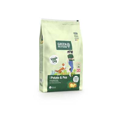 Foder Green Petfood Veggie Dog Adult Kartofler Ærter 10 kg
