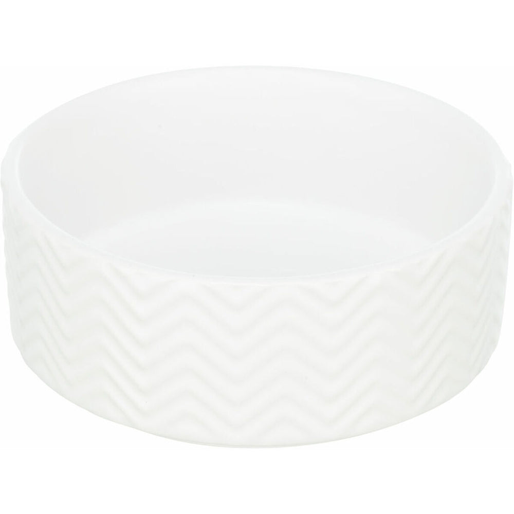 Hund Feeder Trixie T25023 Hvid Ø 13 cm 400 ml