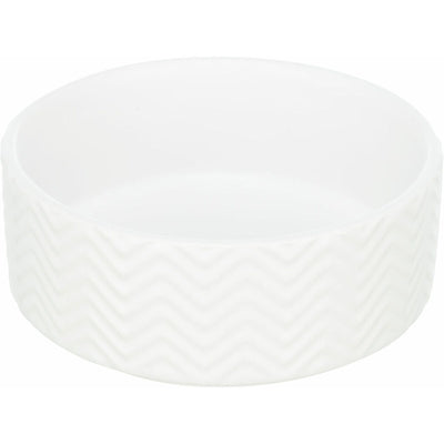 Hund Feeder Trixie T25023 Hvid Ø 13 cm 400 ml