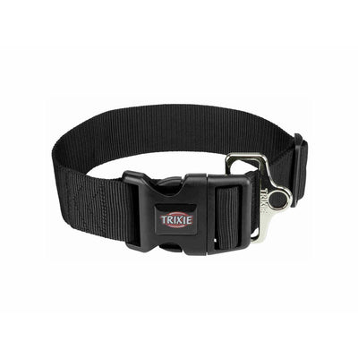 Hundehalsbånd Trixie New Premium Sort M/L 40-60 cm