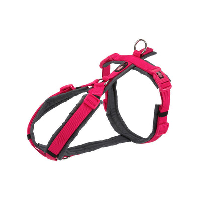 Hundesele Trixie Trekking New Premium Grafit Fuchsia S/M
