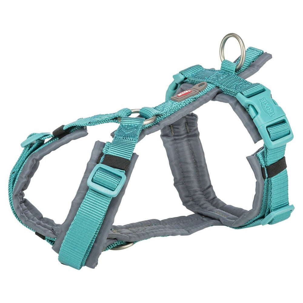 Hundesele Trixie Premium Trekking Grafit Lyseblå XS/S