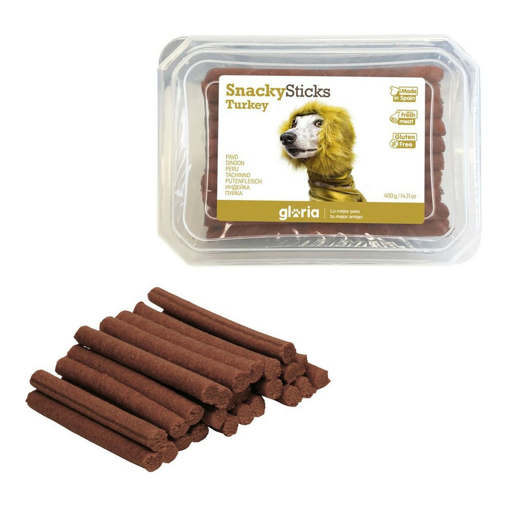 Hundesnack Gloria Snackys Sticks Kylling Kalkun Små stænger