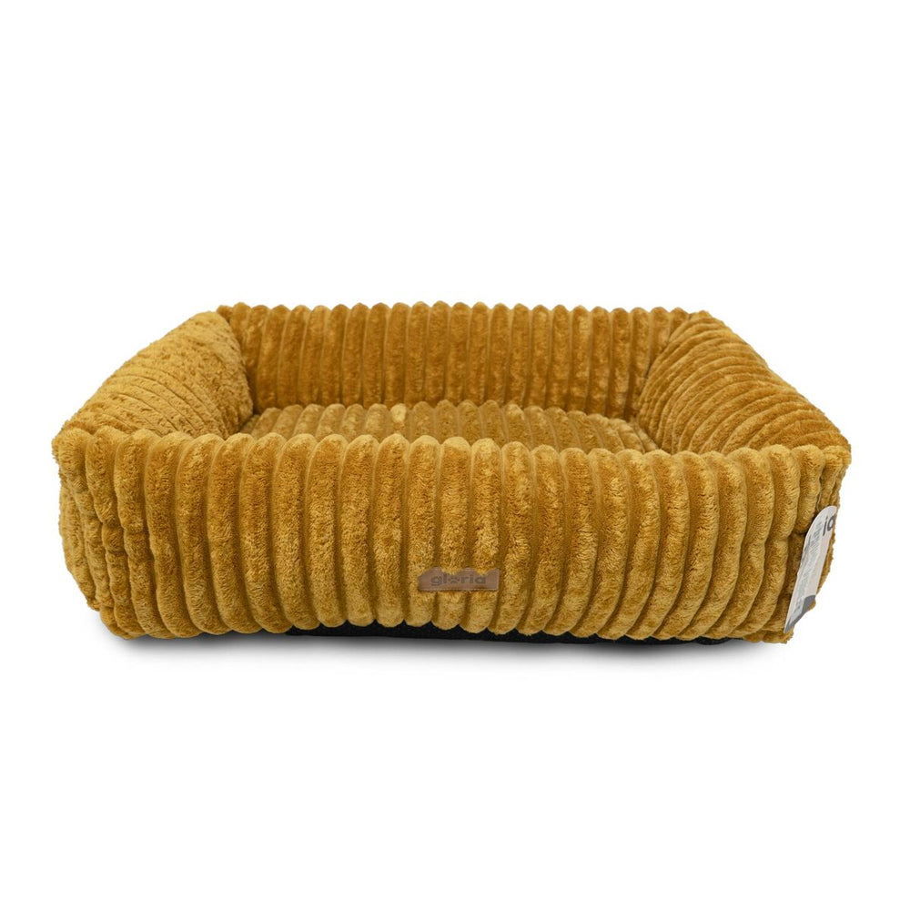 Hund Bed Gloria BELLVER Gul L 100 x 70 x 20 cm
