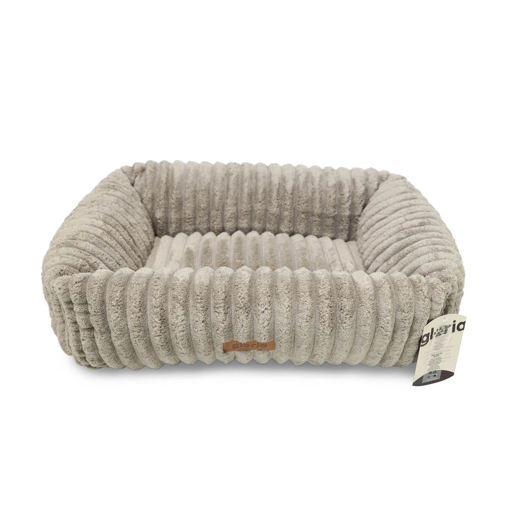 Hund Bed Gloria BELLVER Grå L 100 x 70 x 20 cm