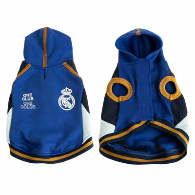 Dog Sweatshirt Real Madrid C.F. Blå XS