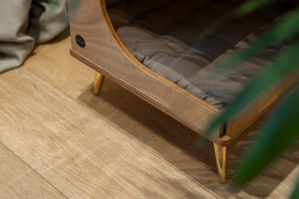 Eksklusiv Kattehule i Mahogni – Håndlavet