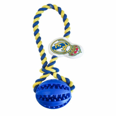 Legetøj til hunde Real Madrid C.F. Blå 10 x 30 x 7 cm