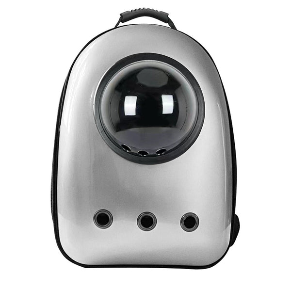 Moderne Katterygsæk med Panorama-vindue – Sølv