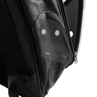 Moderne Katterygsæk med Panorama-vindue – Sølv