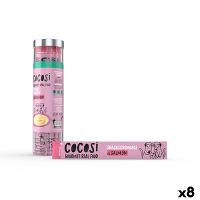 Snack for Cats Cocosi Gourmet Real Food Laksefarvet 10 Dele (8 enheder)